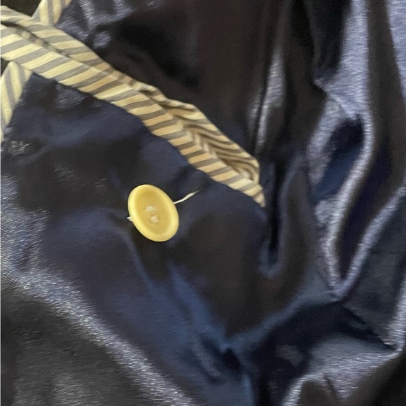 J. Crew Italian Stadium‎ Cloth Black Wool Cocoon Coat Size 4P Classic Fall - Picture 9 of 12